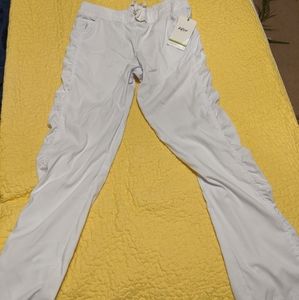New white scrub pants